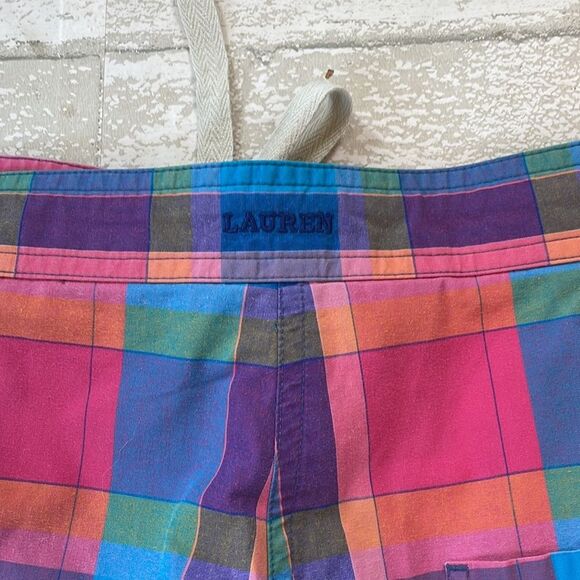 Ralph Lauren vintage plaid shorts - Picture 7 of 11